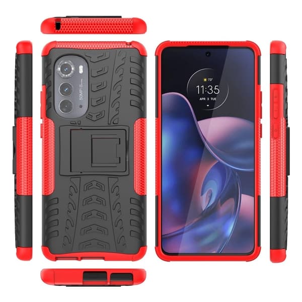Offroad Motorola Moto Edge 2022 skal - Röd Röd