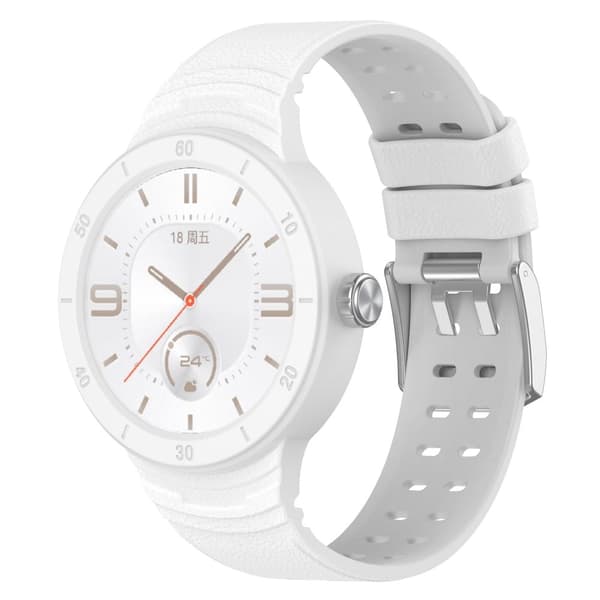 Huawei Watch GT Cyber klokkerem i silikon - Hvit White