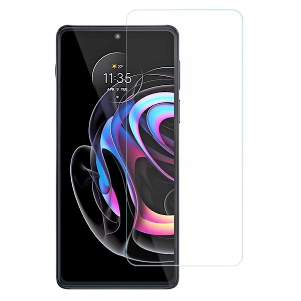 Amorus Arch Edge Härdat Glas Skärmskydd till Motorola Edge 20 Pro Transparent
