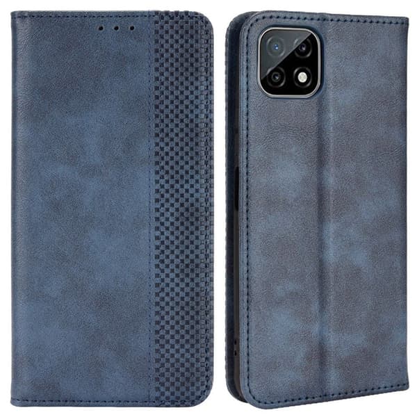 Bofink Vintage Wiko T3 Læretui - Blå Blue