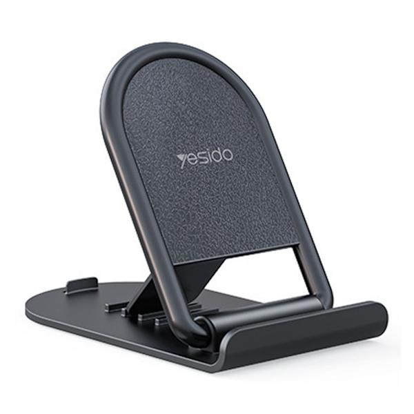 YESIDO Universal sammenleggbart skrivebordsstativ - Svart Black
