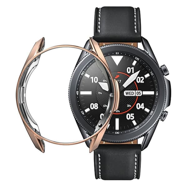 Samsung Galaxy Watch 3 (45 mm) slitesterk støtfanger - Rose Gull Pink