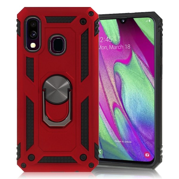 Bofink Combat Samsung Galaxy A40 kuoret - Punainen Red