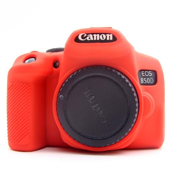 Canon EOS 850D silikonikotelo - Punainen Red