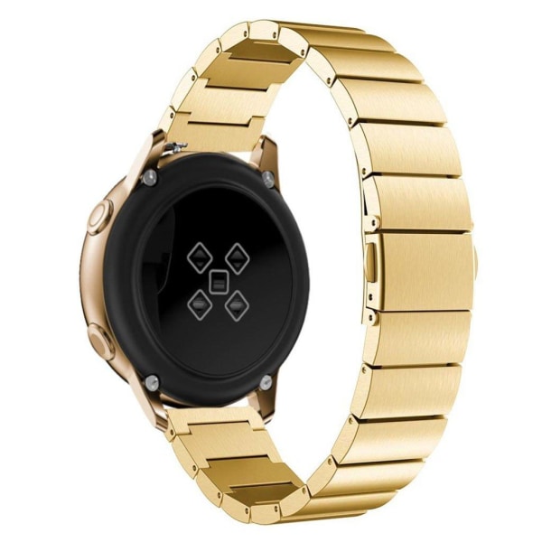 20mm Samsung Galaxy Watch Active rustfrit stål Urrem - Guld Gold