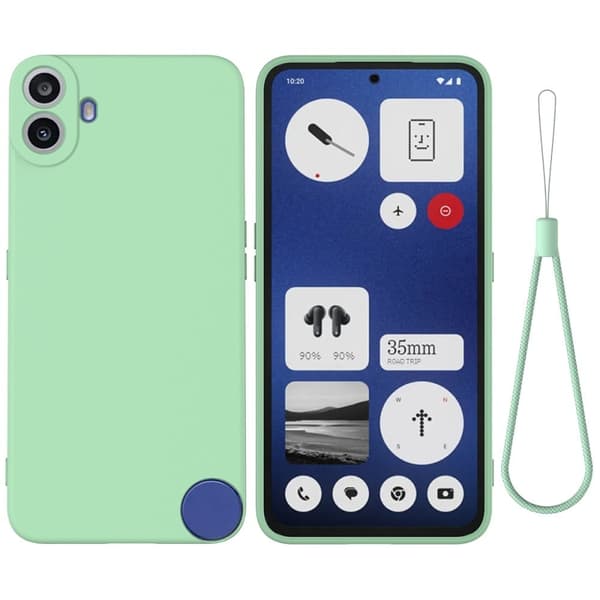 Matte Liquid Nothing CMF Phone 1 silikone cover - Grøn Green