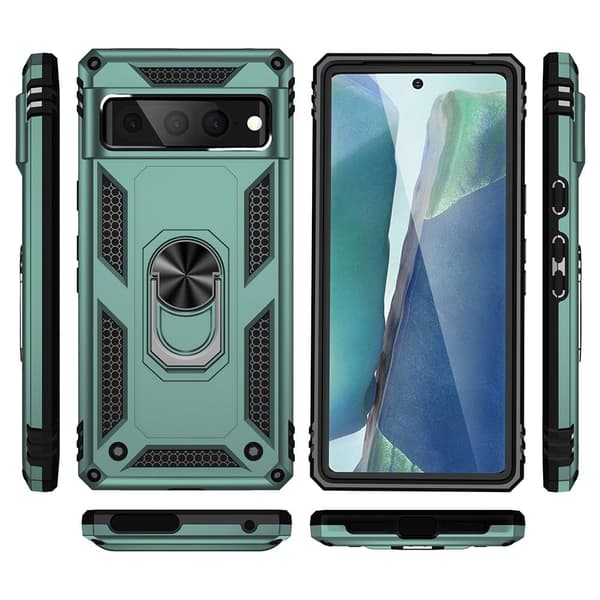 Bofink Combat Google Pixel 7 Pro kotelot - Mustanvihreä Green