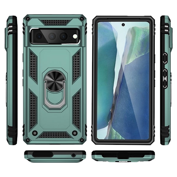 Bofink Combat Google Pixel 7 Pro skal - Grön Grön