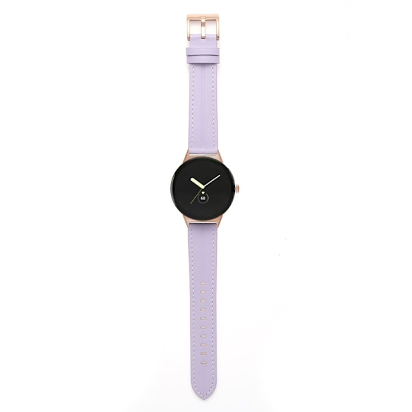 Urrem i ægte læder til Google Pixel Watch - Lilla Purple