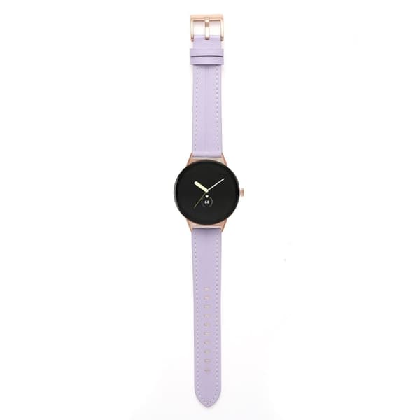 Urrem i ekte lær til Google Pixel Watch - Lilla Purple