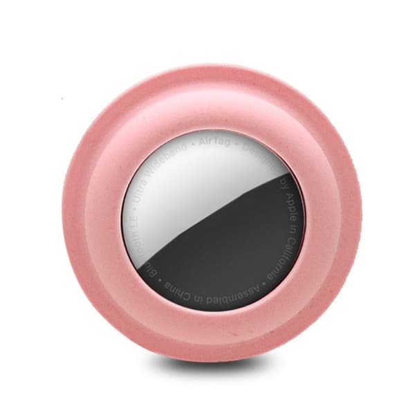 AirTags enkle silikoneovertræk - Lyserød Pink