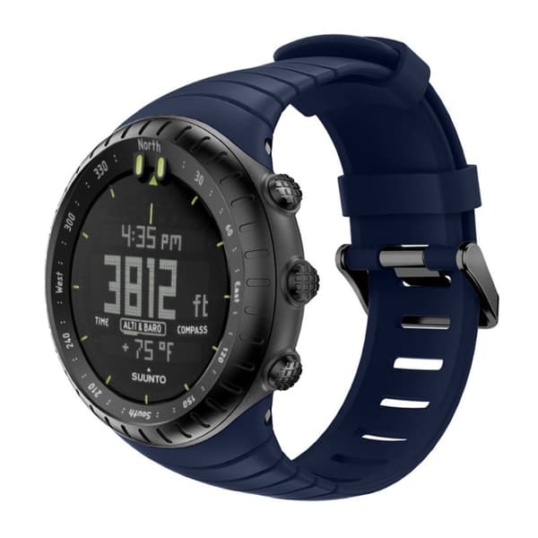 Suunto Core holdbar silikone Urrem - Mørkeblå Blue