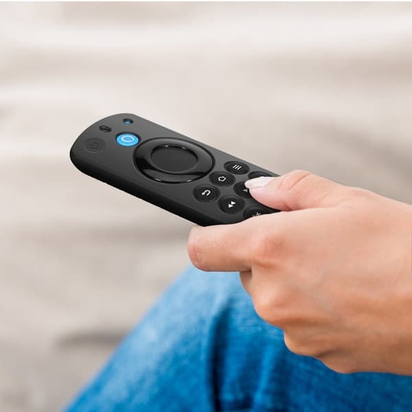 Silikonskydd för Amazon Alexa Voice Remote (3:e generationen) - Svart Svart