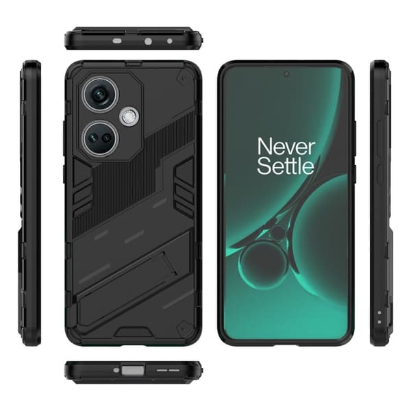 Støtsikkert hybriddeksel for OnePlus Nord CE 3 - Svart Black