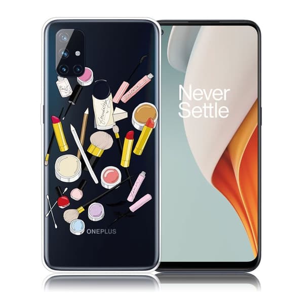 Deco OnePlus Nord N100 Etui - Makeups Multicolor