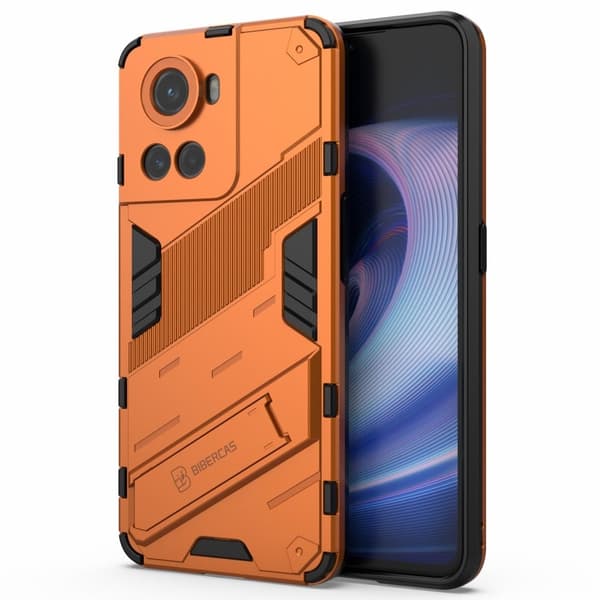 Iskunkestävä hybridikotelo OnePlus 10R / OnePlus Ace - Oranssi Orange