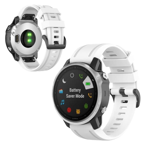 Garmin Fenix 6S hållbar klockarmband - vit Vit