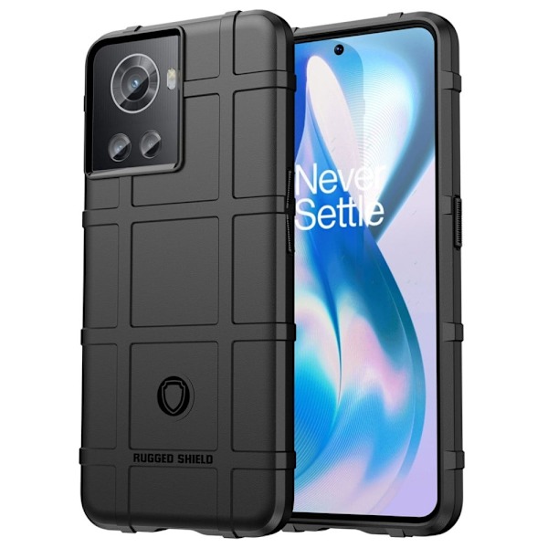 Rugged Shield OnePlus 10R / OnePlus Ace cover - Sort Black
