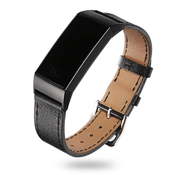Fitbit Charge 3 aito rannekello - Musta Black