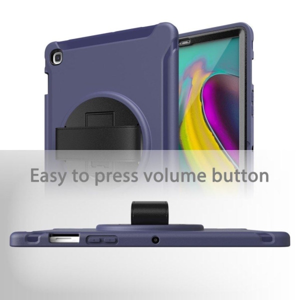 Samsung Galaxy Tab S5e 360 swivel durable case - Dark Blue Blå