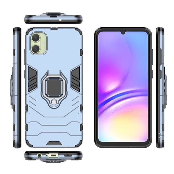 Støtsikkert Samsung Galaxy A05 Panther-telefonetui - Blå Blue