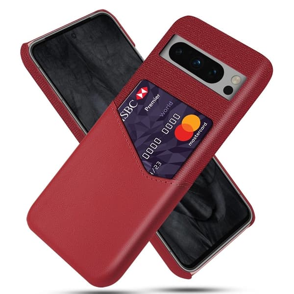 Bofink Google Pixel 8 Pro kortdeksel - Rød Red