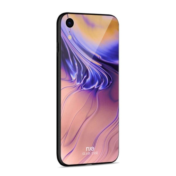 NXE iPhone Xr etui med streamer-lysmønster - Style A Multicolor