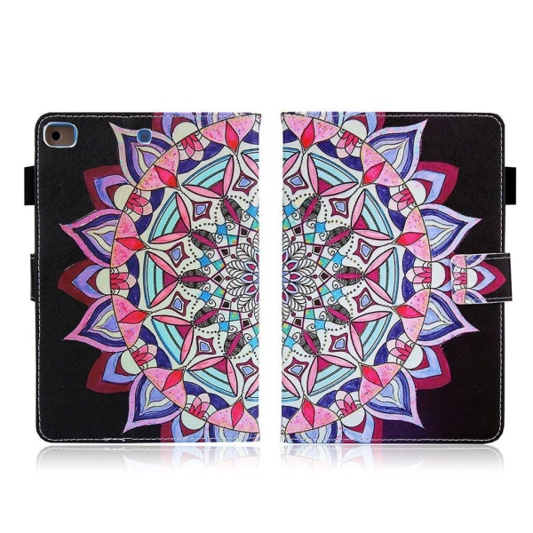 Cool patterned leather flip case for iPad Mini (2019) - Mandala Multicolor