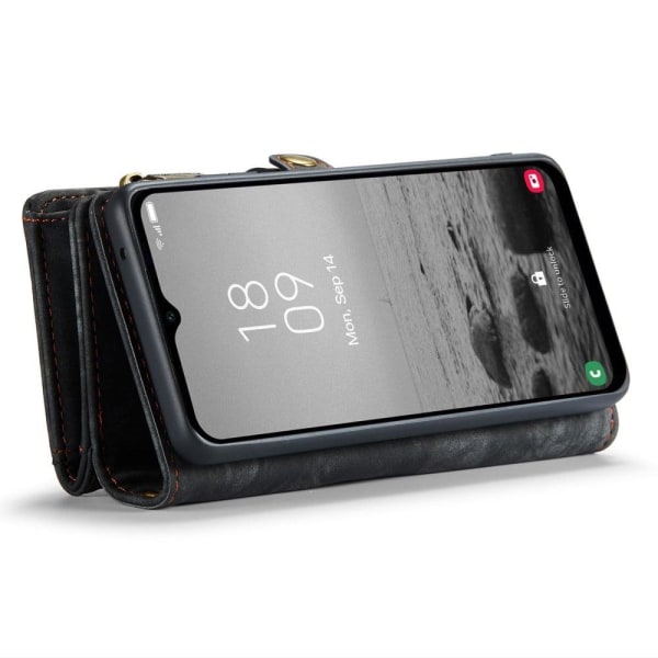 CaseMe Samsung Galaxy A34 5G Plånbok med Dragkedja - Svart Svart