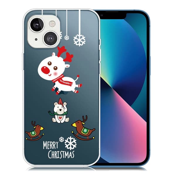Julfodral till iPhone 13 Mini - Trojansk Björn Hjort multifärg