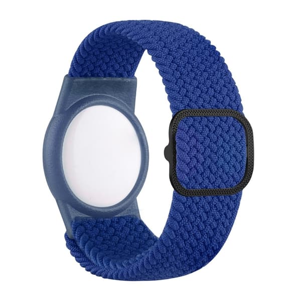AirTags-kotelo, jossa on nylonkellohihna - Sininen Blue