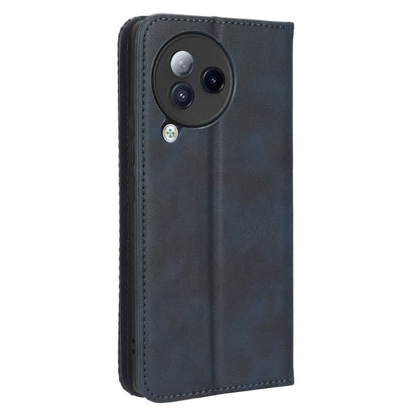 Bofink Vintage Xiaomi Civi 3 Læder Etui - Blå Blue