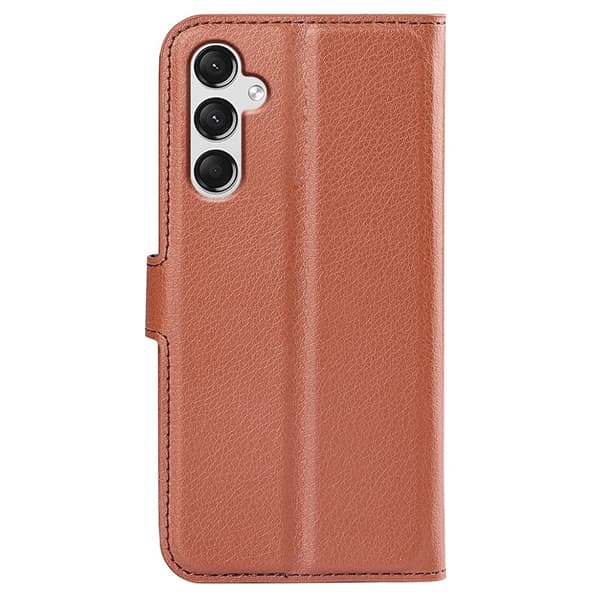 Classic Samsung Galaxy A25 Läppäkotelo - Ruskea Brown