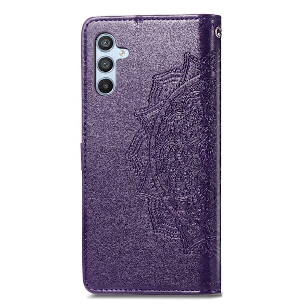 Mandala Samsung Galaxy A54 Flip Fodral - Lila Lila