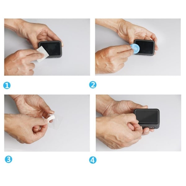SHEINGKA GoPro Hero 8 Black tempered glass screen protector Transparent