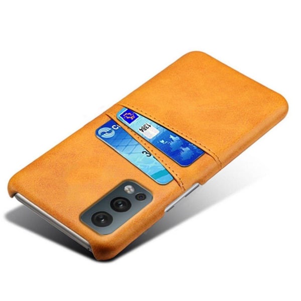 Dual Card Suojakotelo OnePlus Nord 2 5G - Oranssi Orange