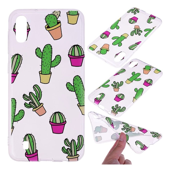 Deco Samsung Galaxy A10 kuoret - Kaktus Multicolor