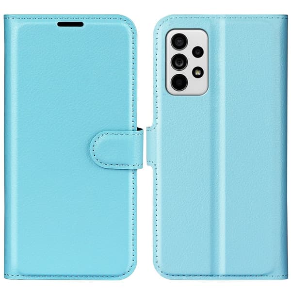 Classic Samsung Galaxy A33 5G Läppäkotelo - Sininen Blue