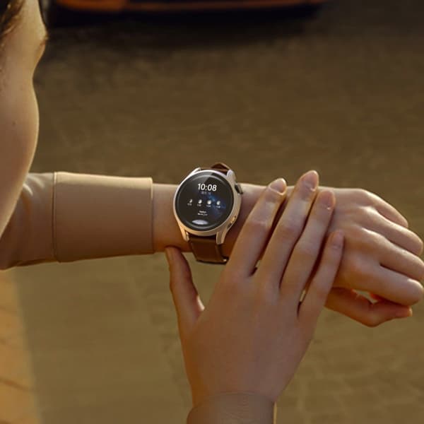 Huawei Watch 3 matt deksel + skjermbeskytter i herdet glass - Sølv Silver grey