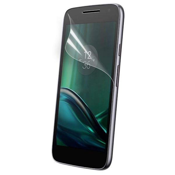 Ultra Clear LCD skærmbeskyttelsesfilm til Motorola Moto G4 Play Transparent