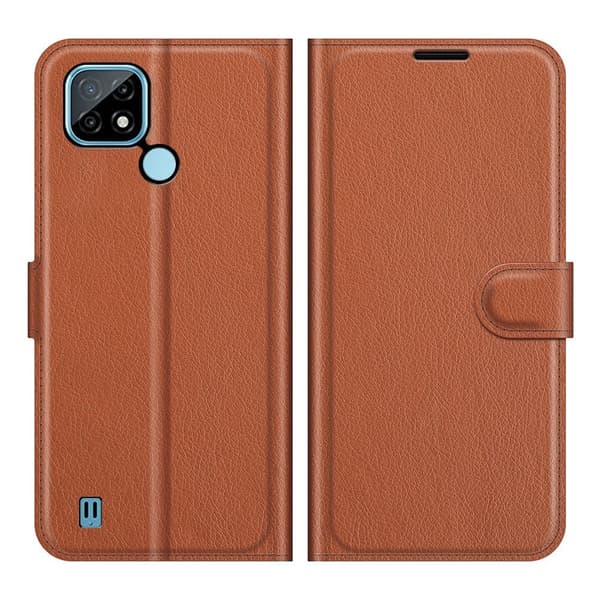 Classic Realme C21 fodral - Brun Brun