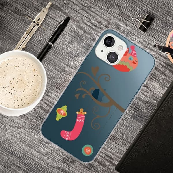 Julfodral till iPhone 13 Mini - Gren multifärg