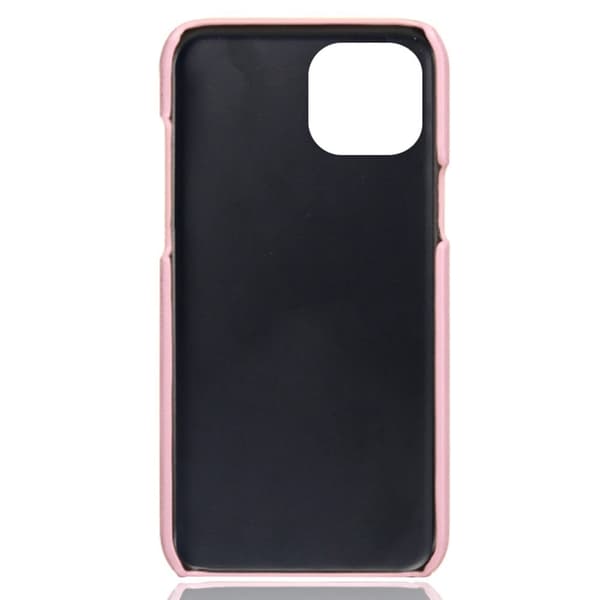 Dual Card iPhone 14 Plus deksel - Rose Gull Pink
