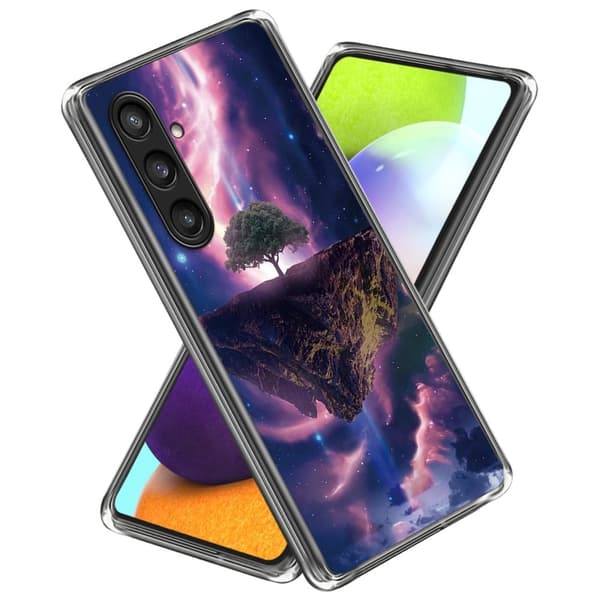 Deco Samsung Galaxy S23 FE cover - Aurora Night Purple