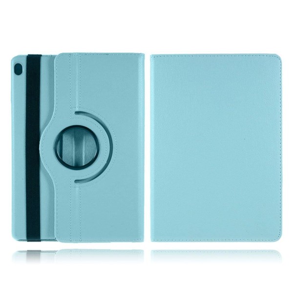Lenovo Tab M10 360 degree rotatable leather case - Baby Blue Blue