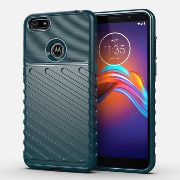 Thunder Motorola Moto E6 Play etui - Grønn Green
