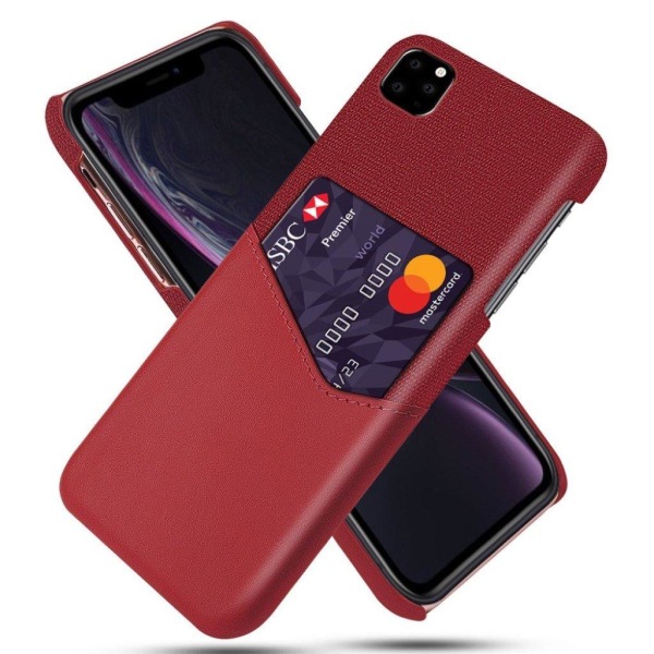 Bofink iPhone 11 Card Kuoret - Punainen Red