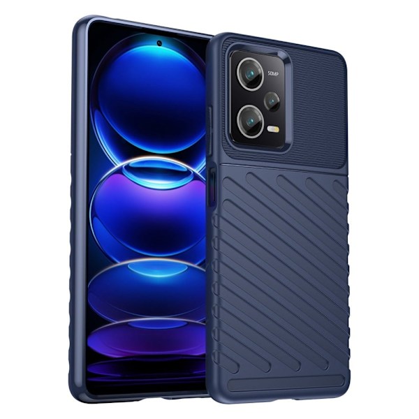 Thunder Xiaomi Redmi Note 12 Pro skal - Blå Blå