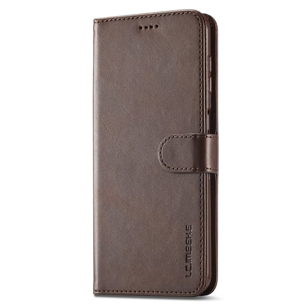 LC.Imeeke Samsung Galaxy A05s läderfodral - Brun Brun