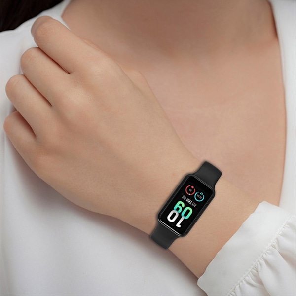 Amazfit Band 7 klockarmband med fodral - Mörkgrön Grön